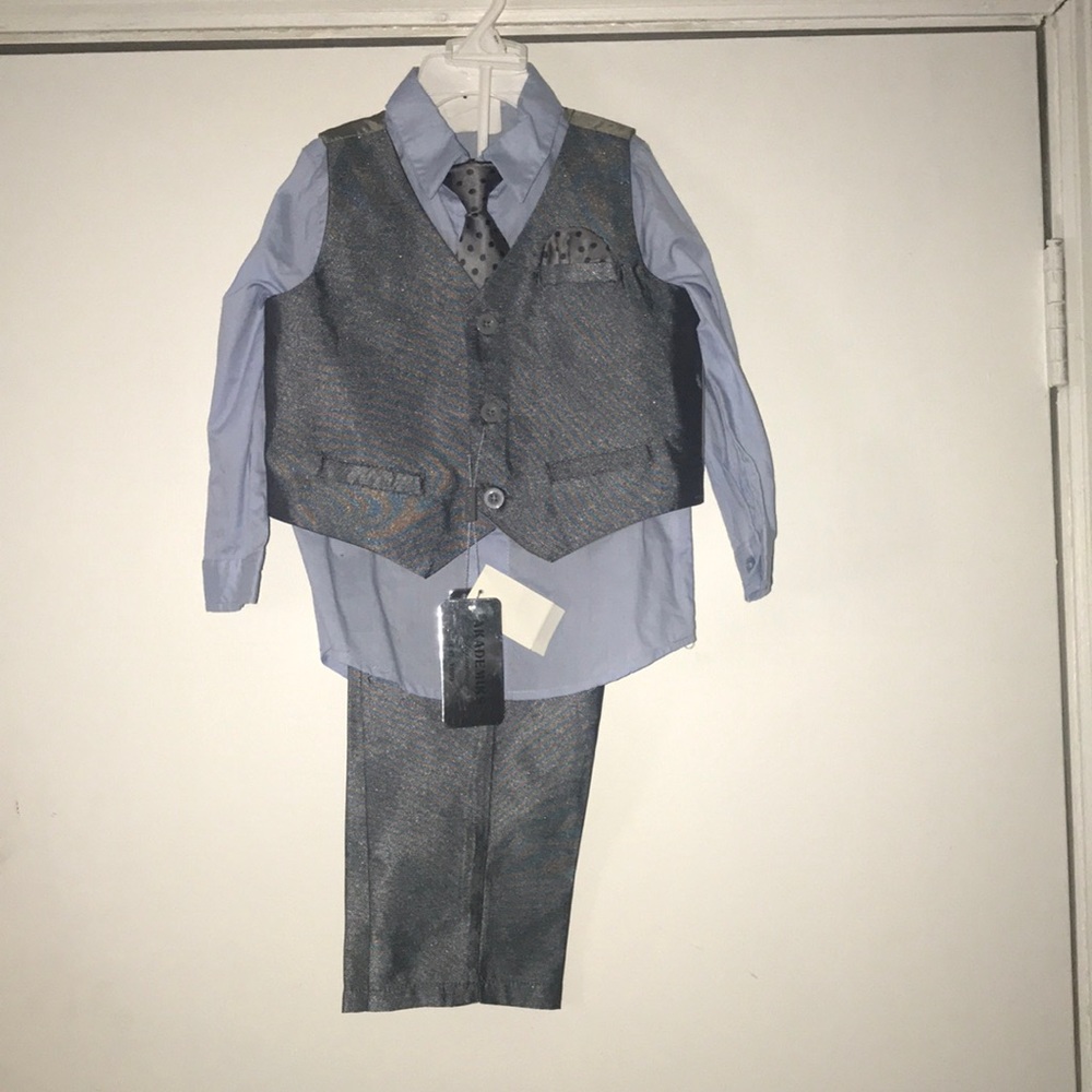 Boys 4 piece suit